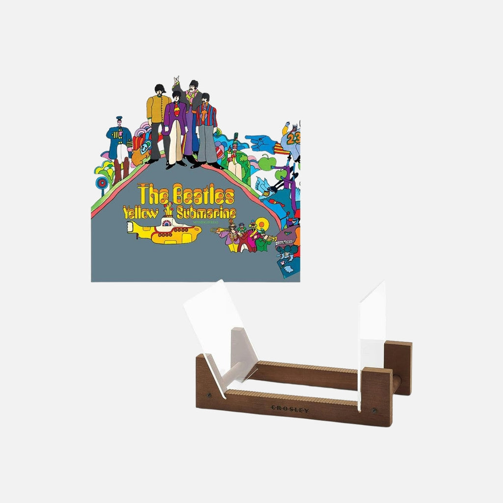 The Beatles - Yellow Submarine - Vinyl Album & Crosley Record Storage Display Stand