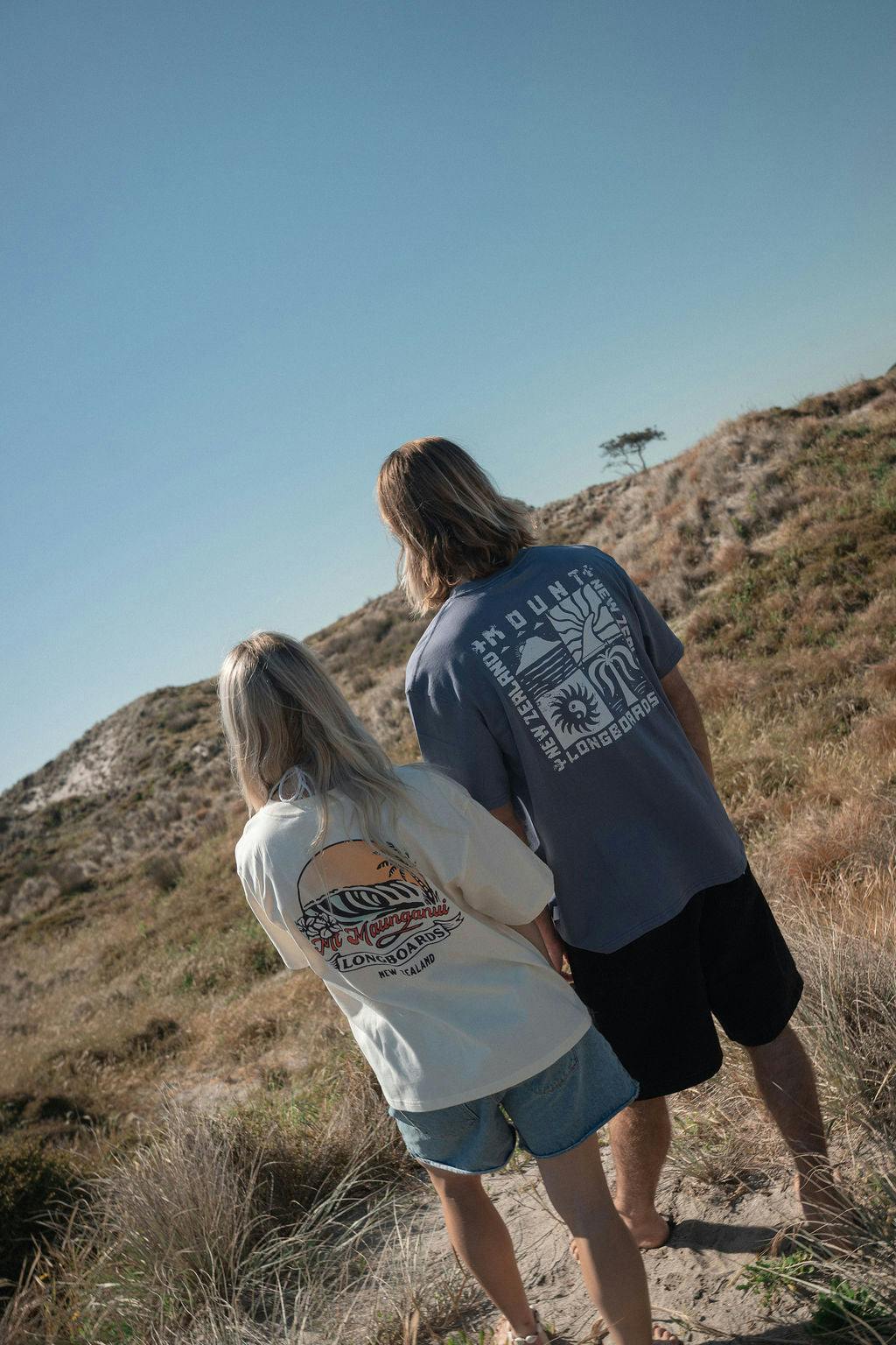 Mt Maunganui Surf Women's Tee - Natural