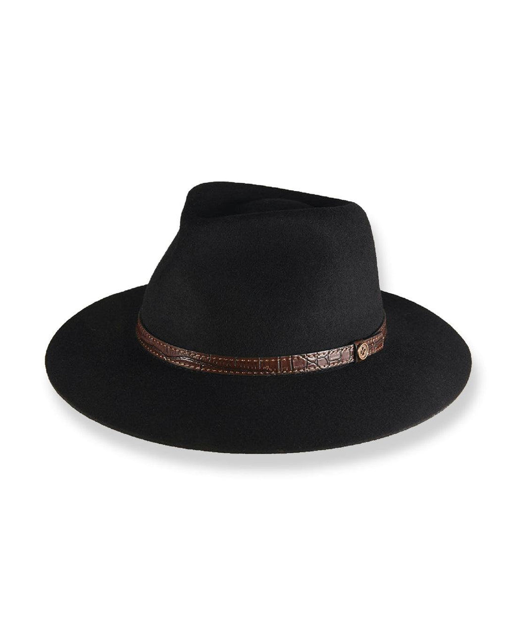 tHe DiNgo Felt Hat - Black
