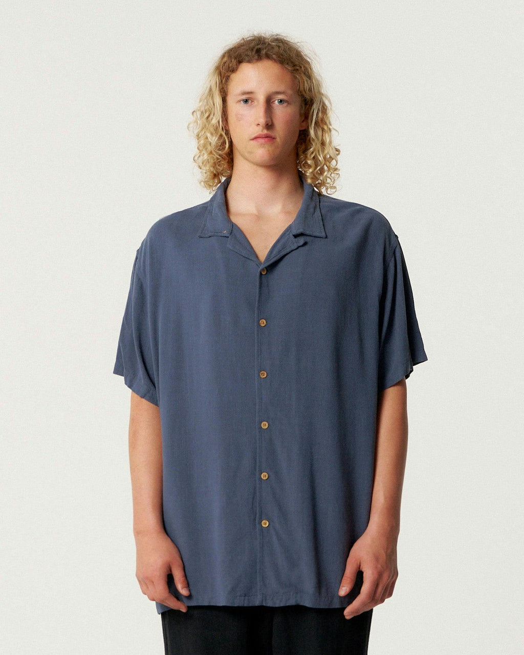 Ernie Resort Shirt - Blue