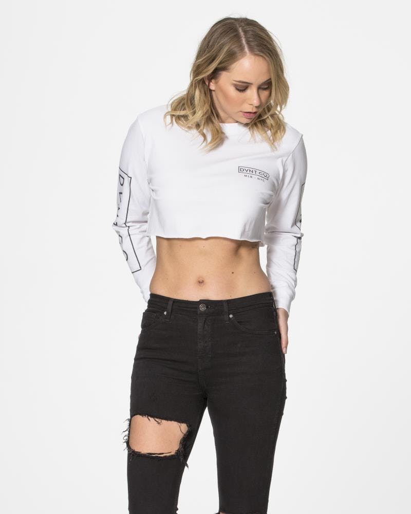 NYC Crop Long Sleeve