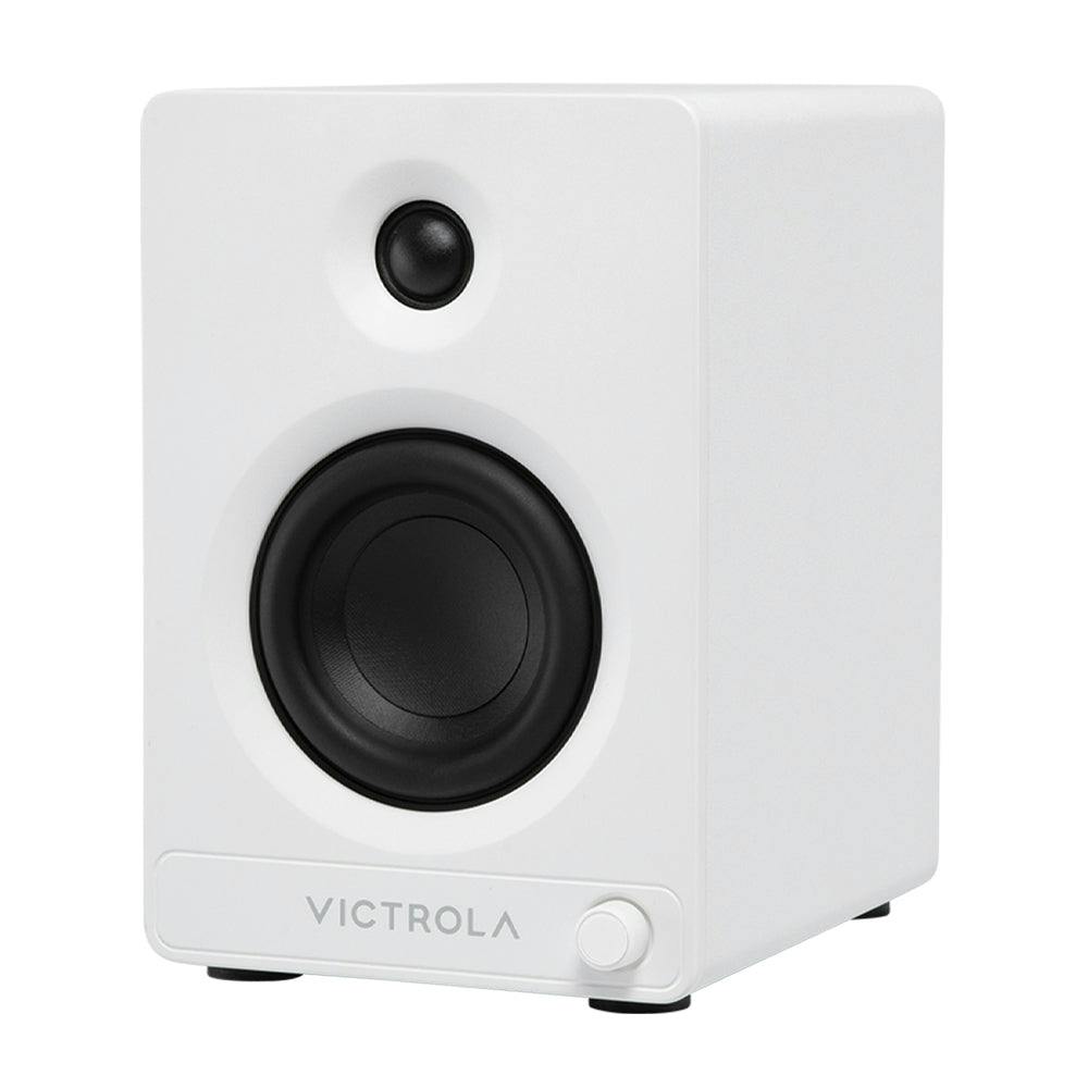 Victrola Tempo Bookshelf Speakers - White