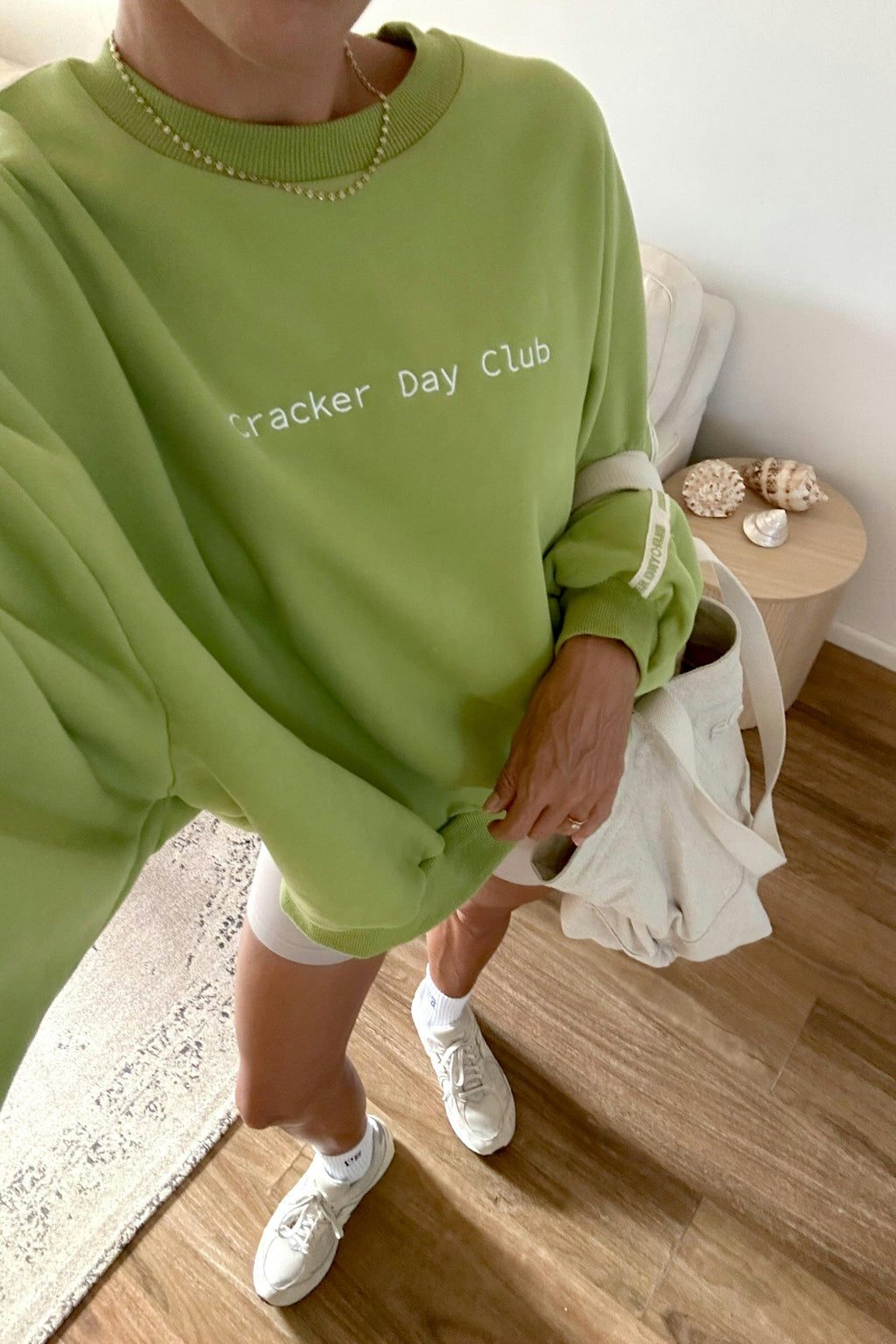 Cloud Racer Sweater - Honeydew