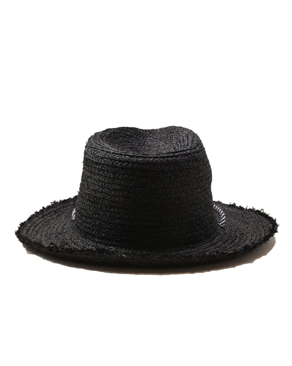 The Outrider Straw Hat – Black Raffia
