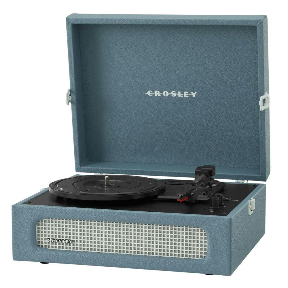 Crosley Voyager Bluetooth Portable Turntable - Washed Blue