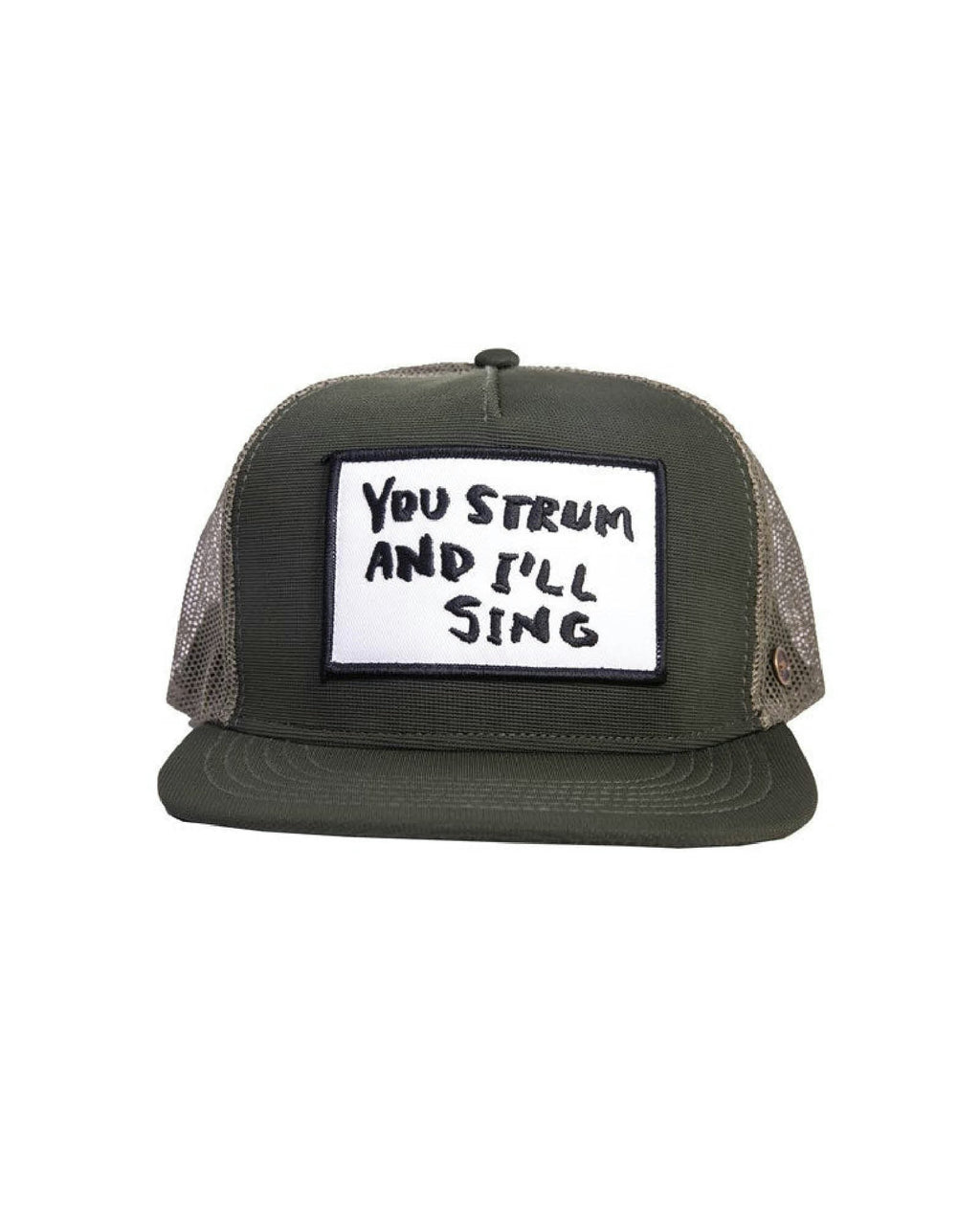 FBS x Marty Baptist – Strum Trucker Cap in Army Green