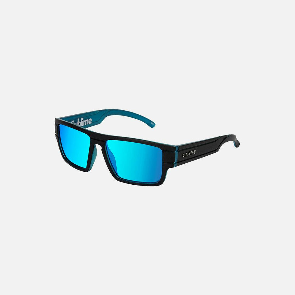 Sublime Junior - Iridium Matt Black / Crystal Blue Frame Sunglasses