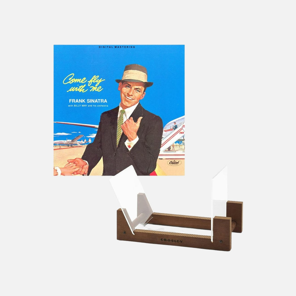 Frank Sinatra - Come Fly With Me - Vinyl Album & Crosley Record Storage Display Stand