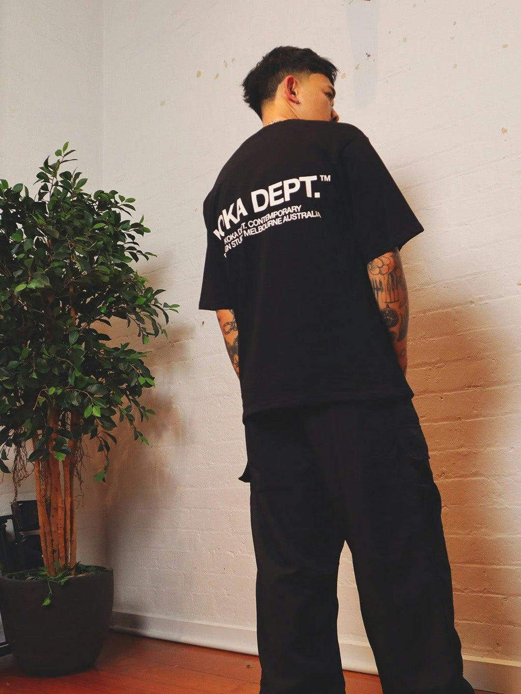 Pit Crew Cargo Pants - Black