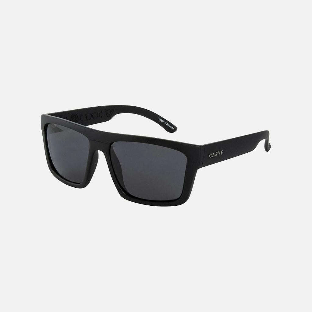 Volley - Recycled Matte Black Grey Polarized Lens