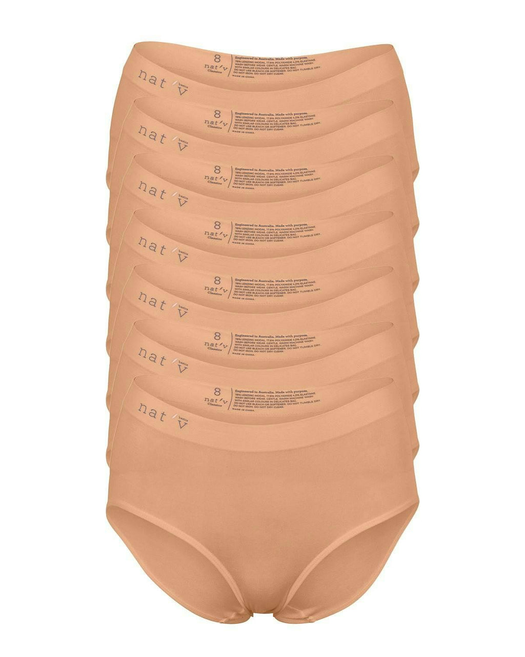 CLASSIC BRIEF 7 PACK - BEECH