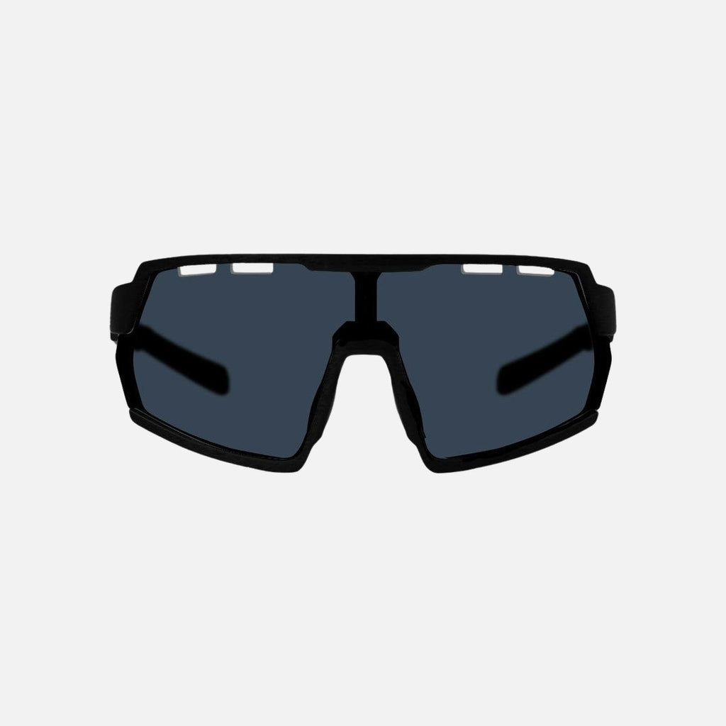 Legacy HD - Matte Black Rubber Frame, Grey Lens with Venting