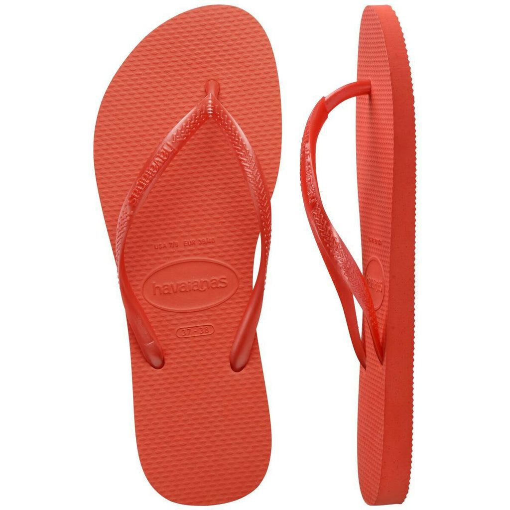 Slim Metallic Thongs