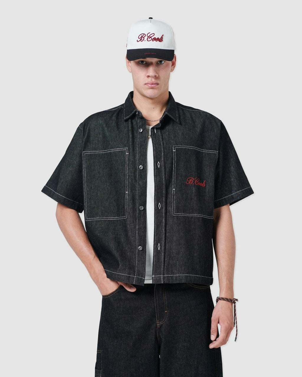 Box Crop Shirt Raw