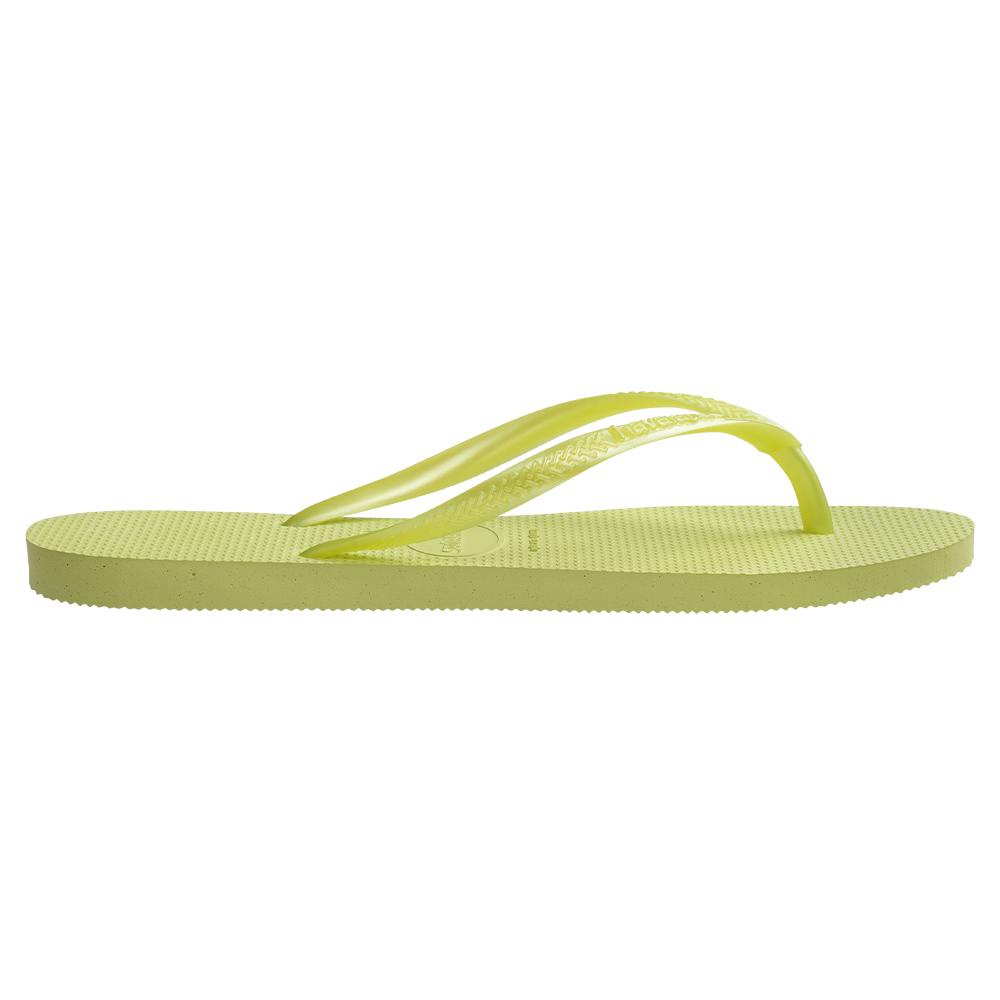 Slim Metallic Thongs