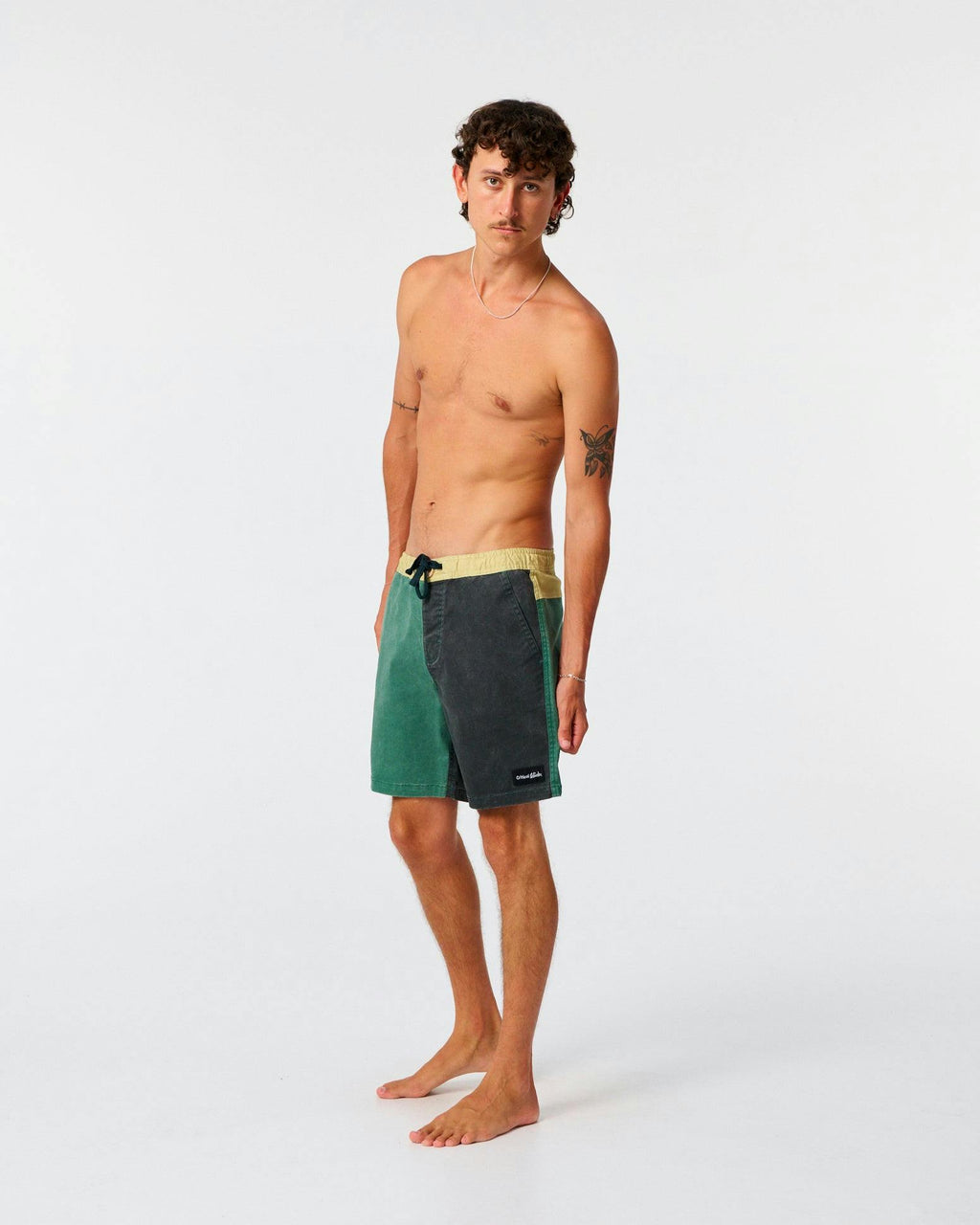Plain Jane Bocked 16" Trunk - Dusty Green