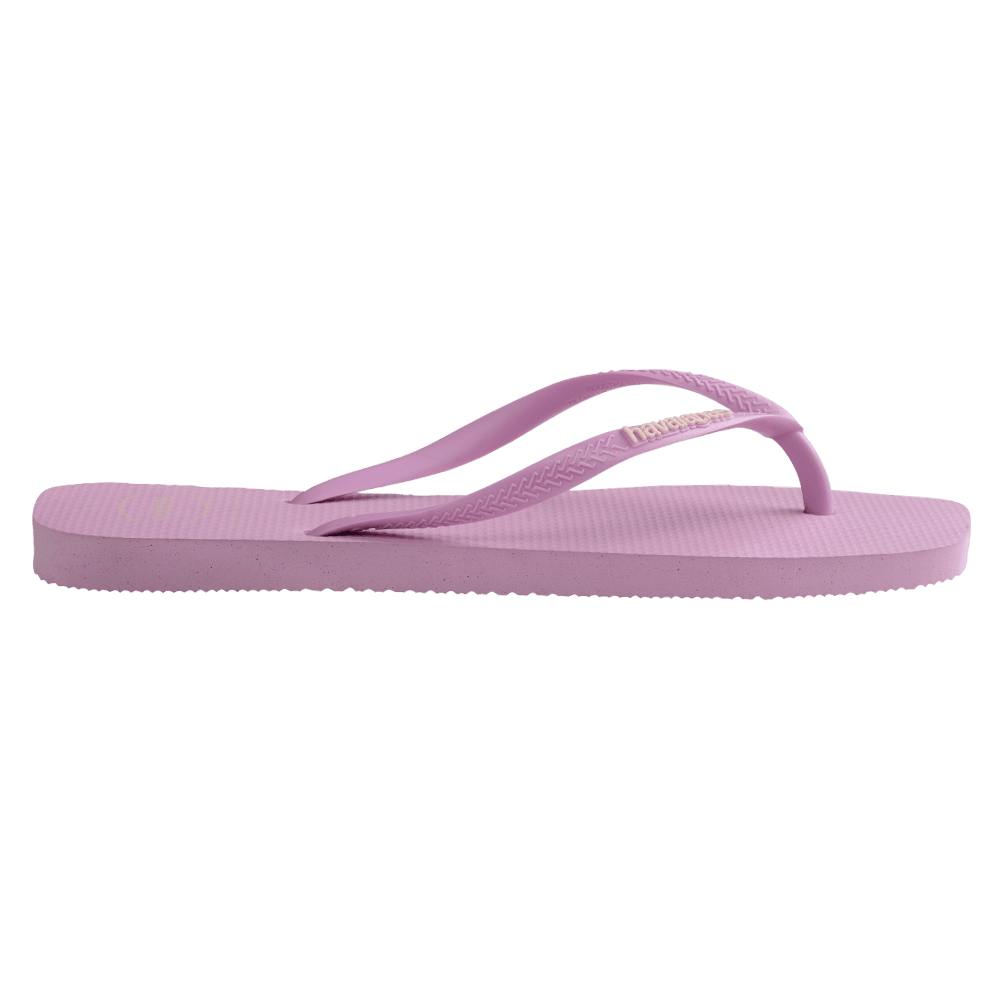 Slim Square Toe Logo Thongs