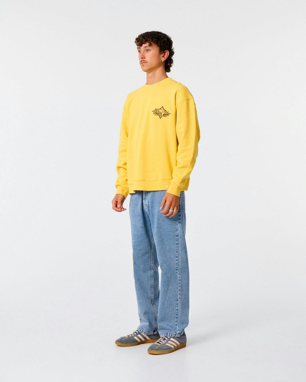 Sun Cured Diamond Crew - Sunflower