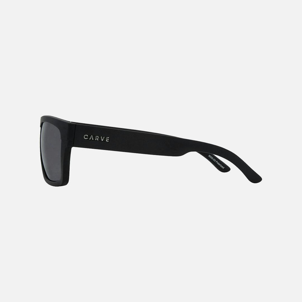 Volley - Recycled Matte Black Grey Polarized Lens