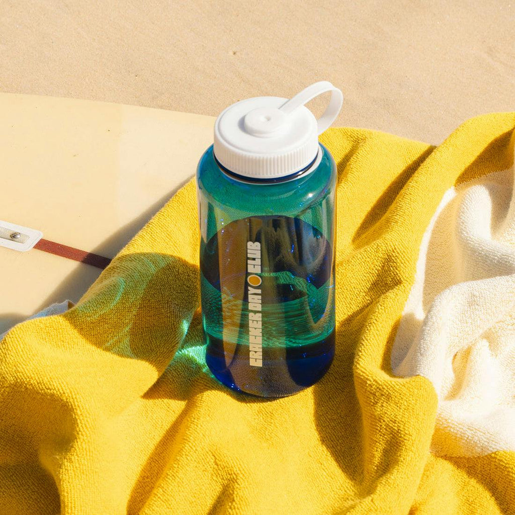 1L BPA Free Water Bottle - Blue