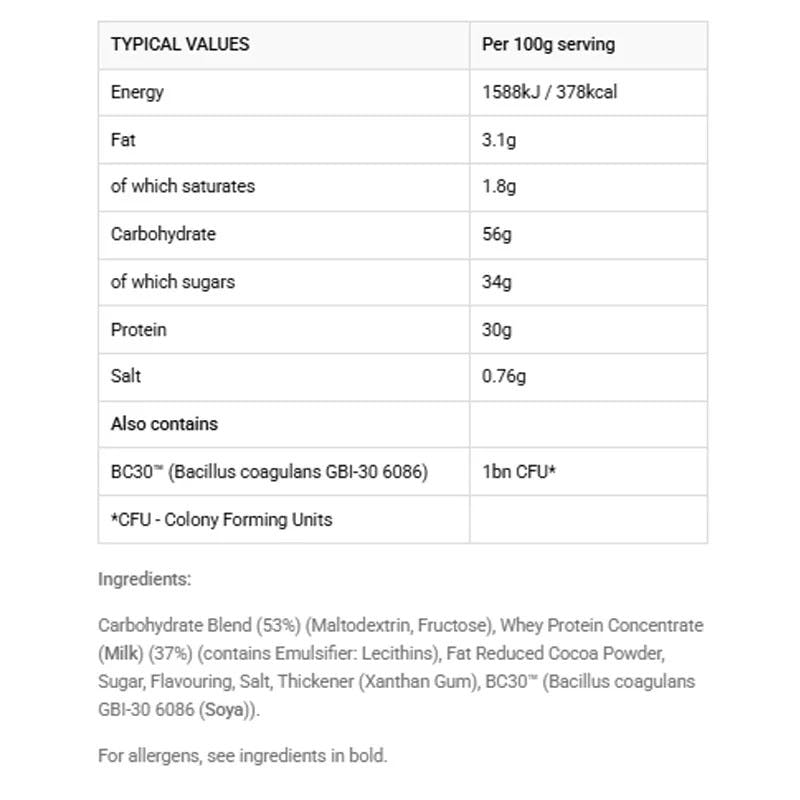 BETA Recovery Whey Powder 1.5 kg Chocolate