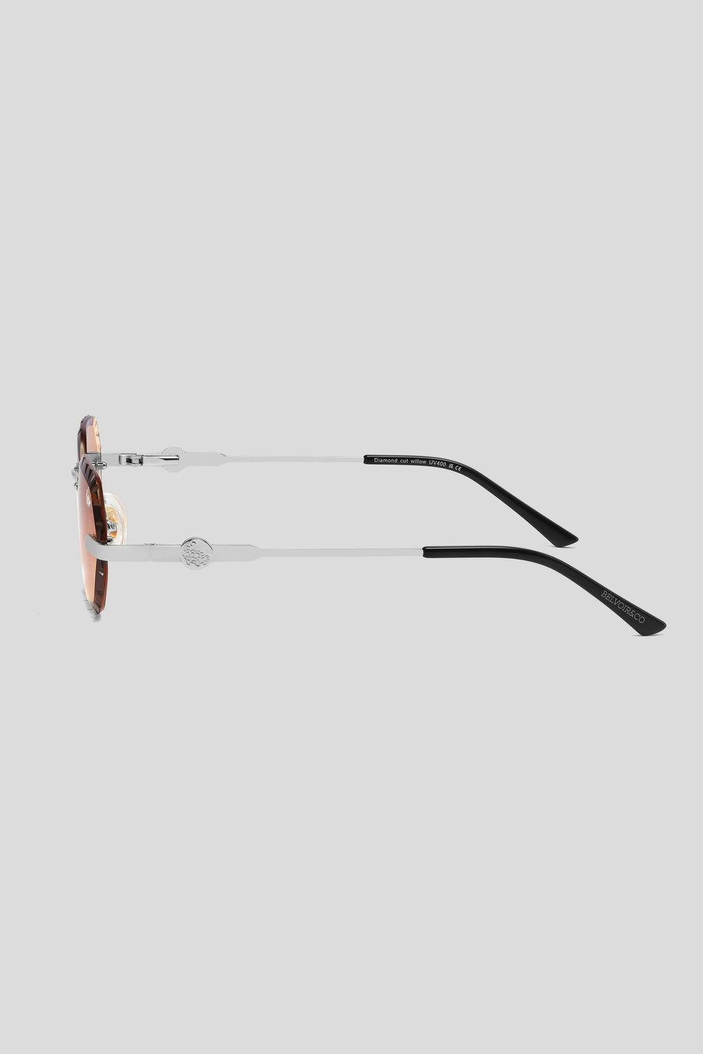 Diamond Cut Willow Tea | Silver