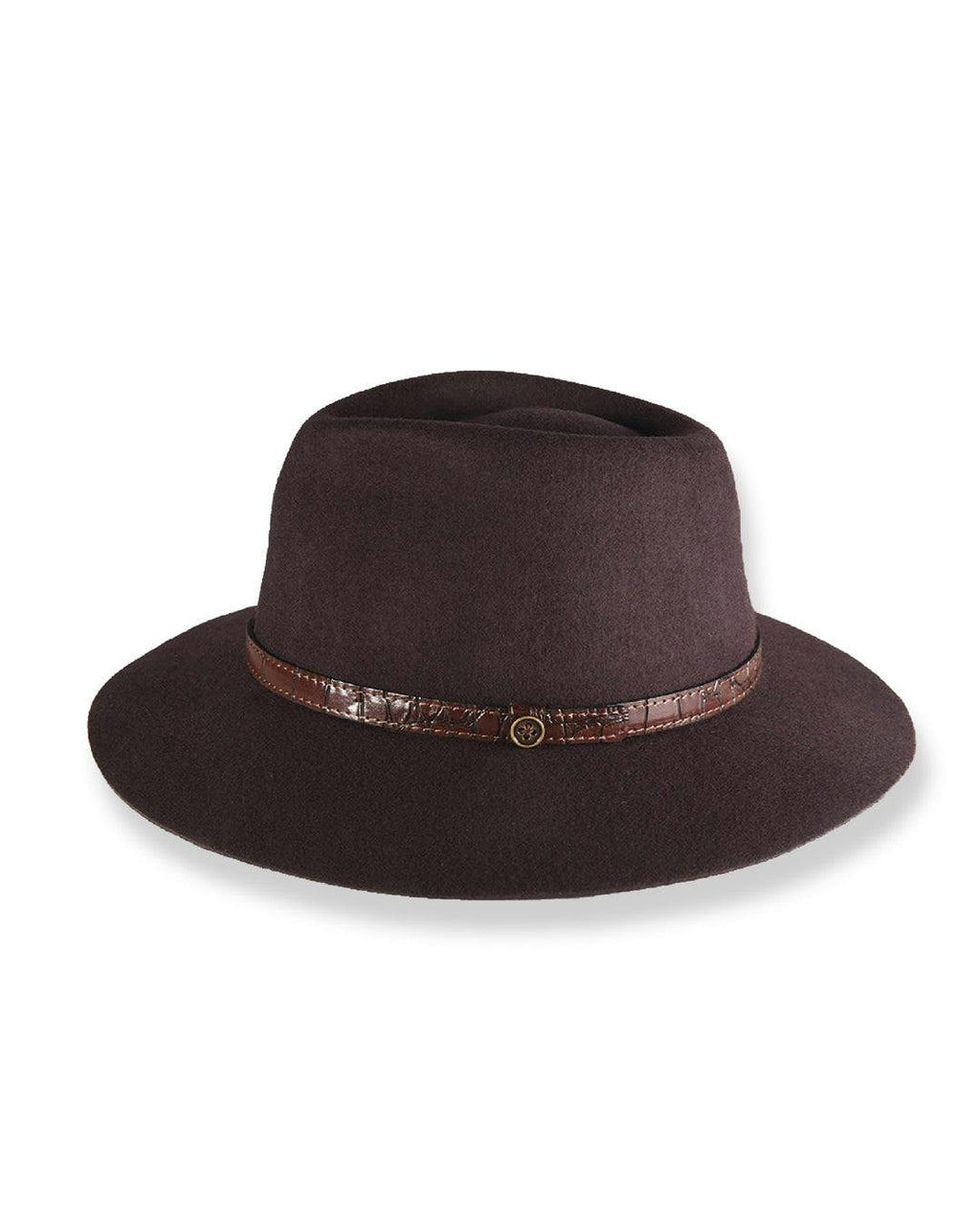 The DiNgo Felt Hat - Chocolate