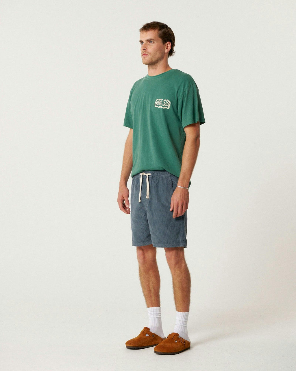 Eight Fold Cord Walkshort - Blue