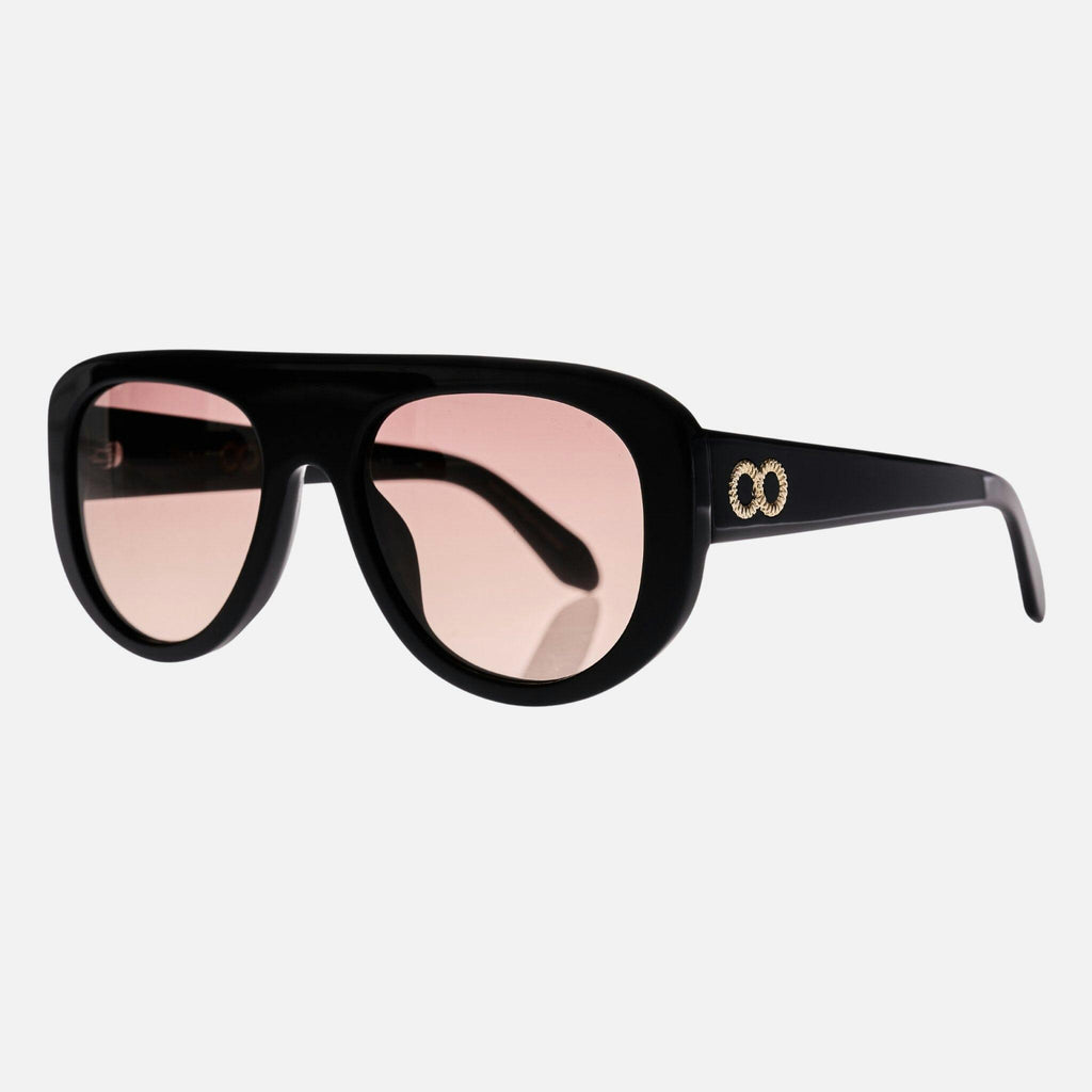 PHASE Gloss Black | Rose Gradient Bio Lens
