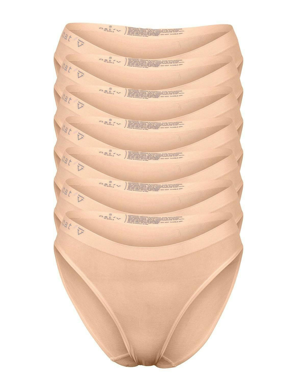 CALLIE BRIEF 7 PACK - BONE