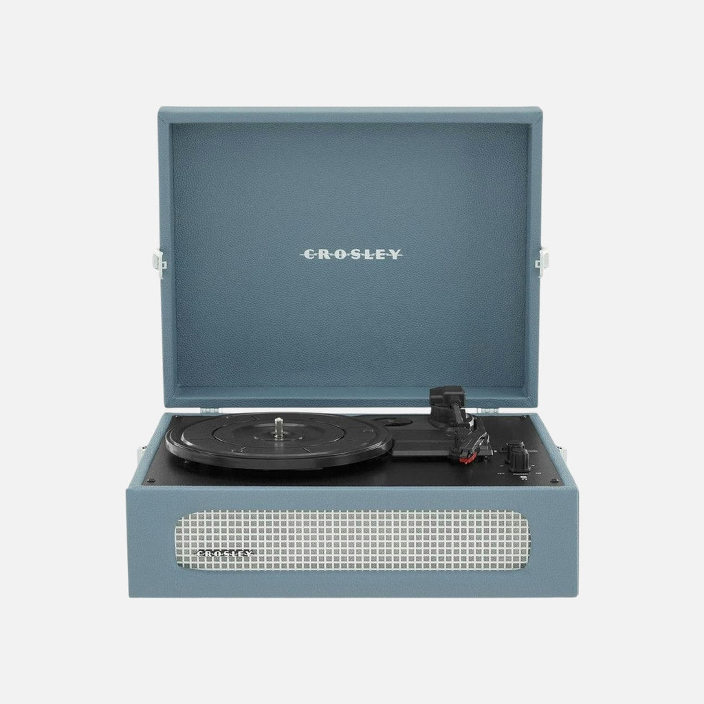 Crosley Voyager Bluetooth Portable Turntable - Washed Blue