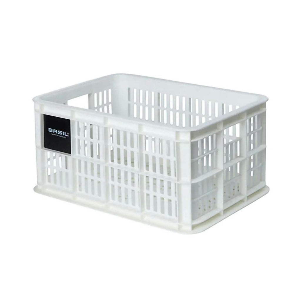 Bicycle Crate Small 17.5L White