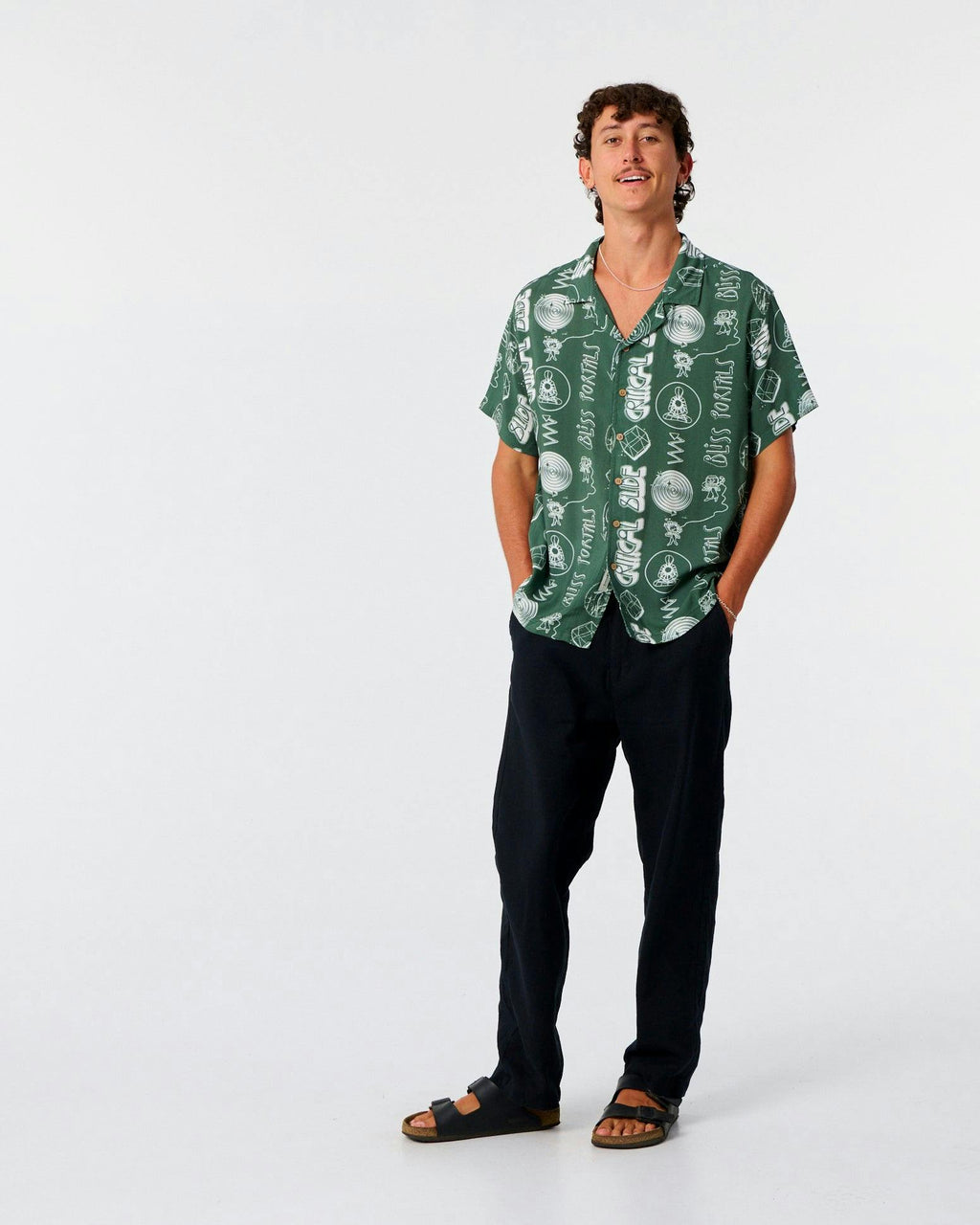 Xerox Resort Shirt - Dusty Green