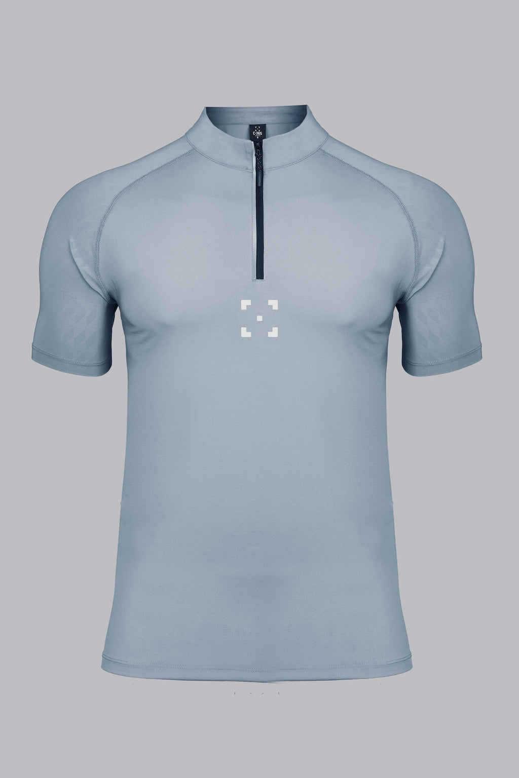 C-365 Motion Zip Tee (Model 823302) - Haze Blue