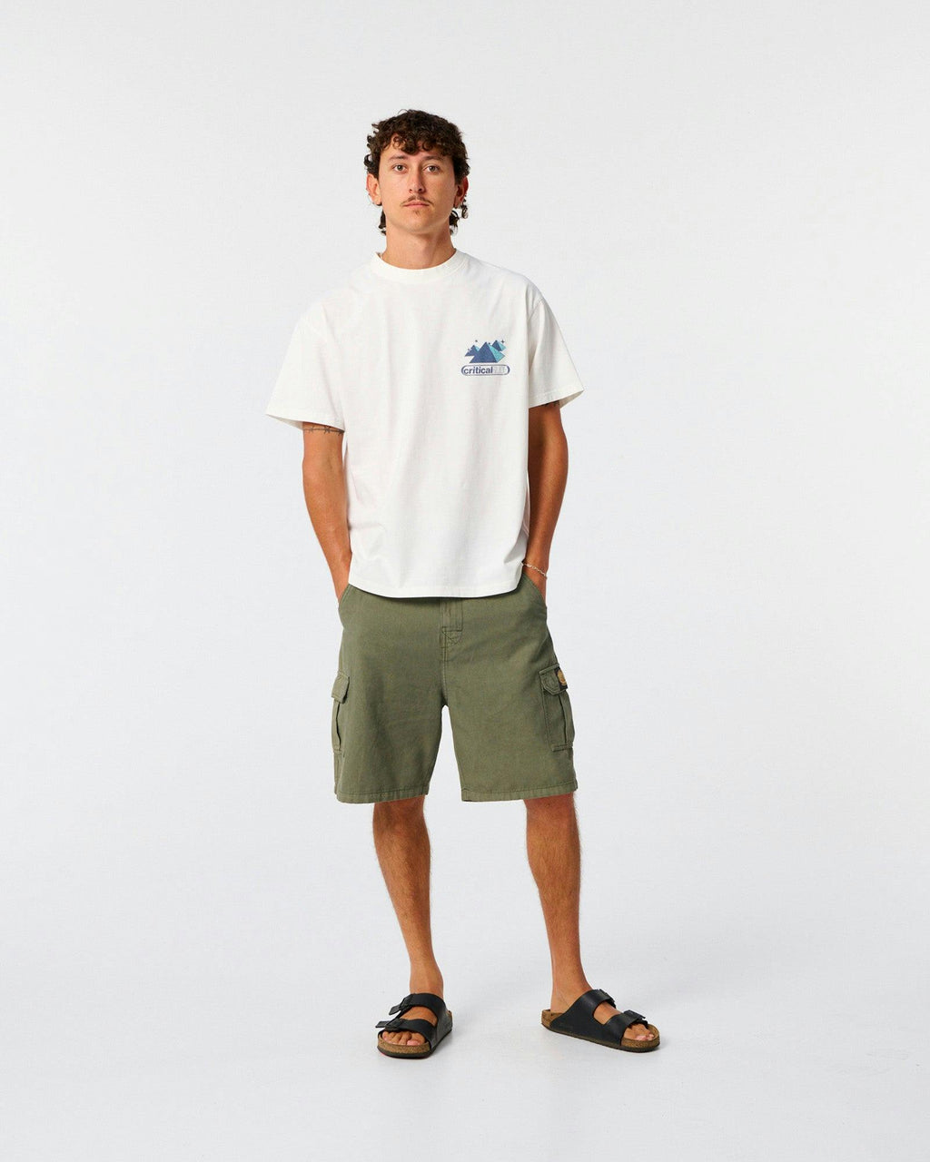 Pyramid Tee - Vintage White