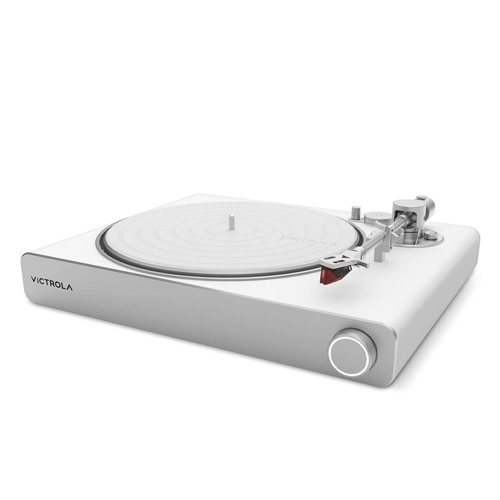 Victrola Stream Pearl Wi-Fi & Bluetooth Turntable - White/Silver