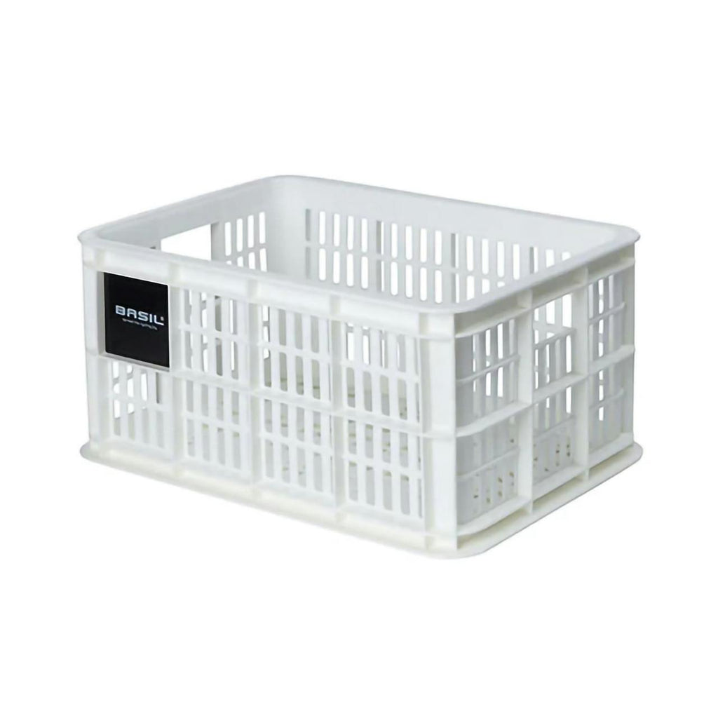 Bicycle Crate Small 17.5L White