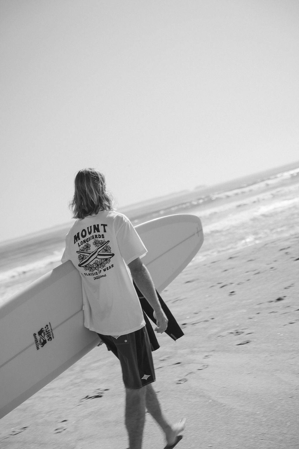 Longboards Lei Tee - White