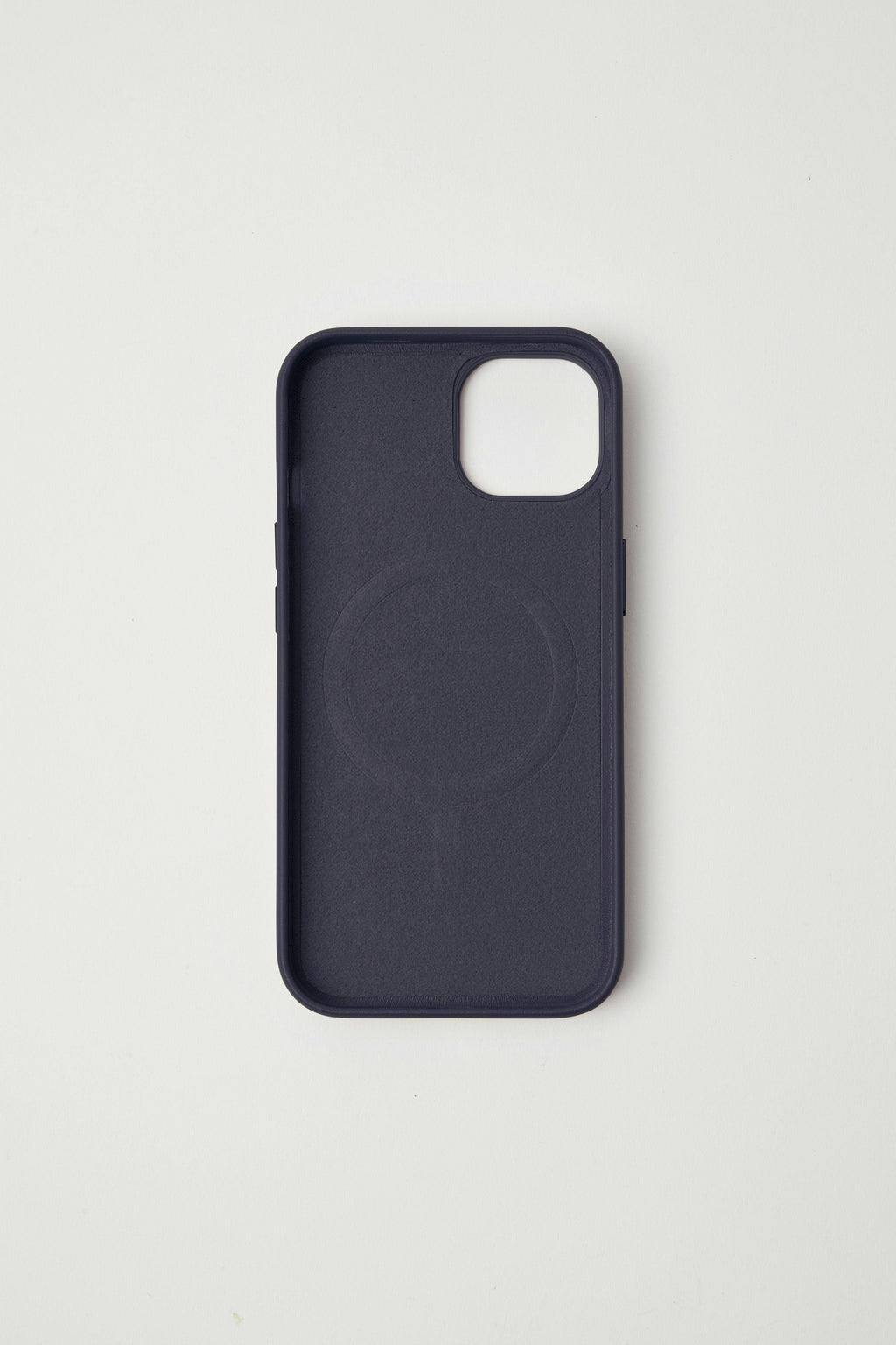 Vegan Leather iPhone 14 Case | Midnight