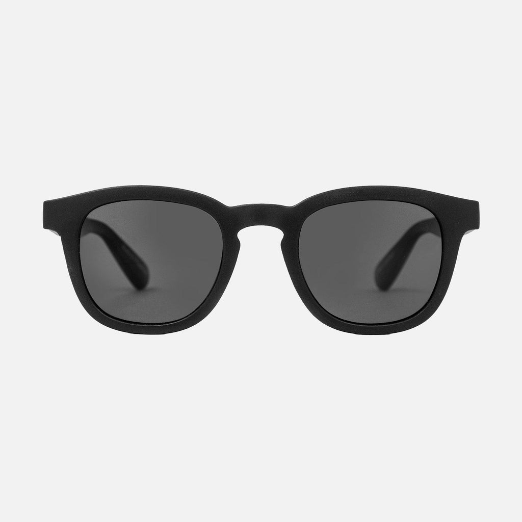 Havana - Injected Polarized Matt Black Frame Recycled Sunglasses