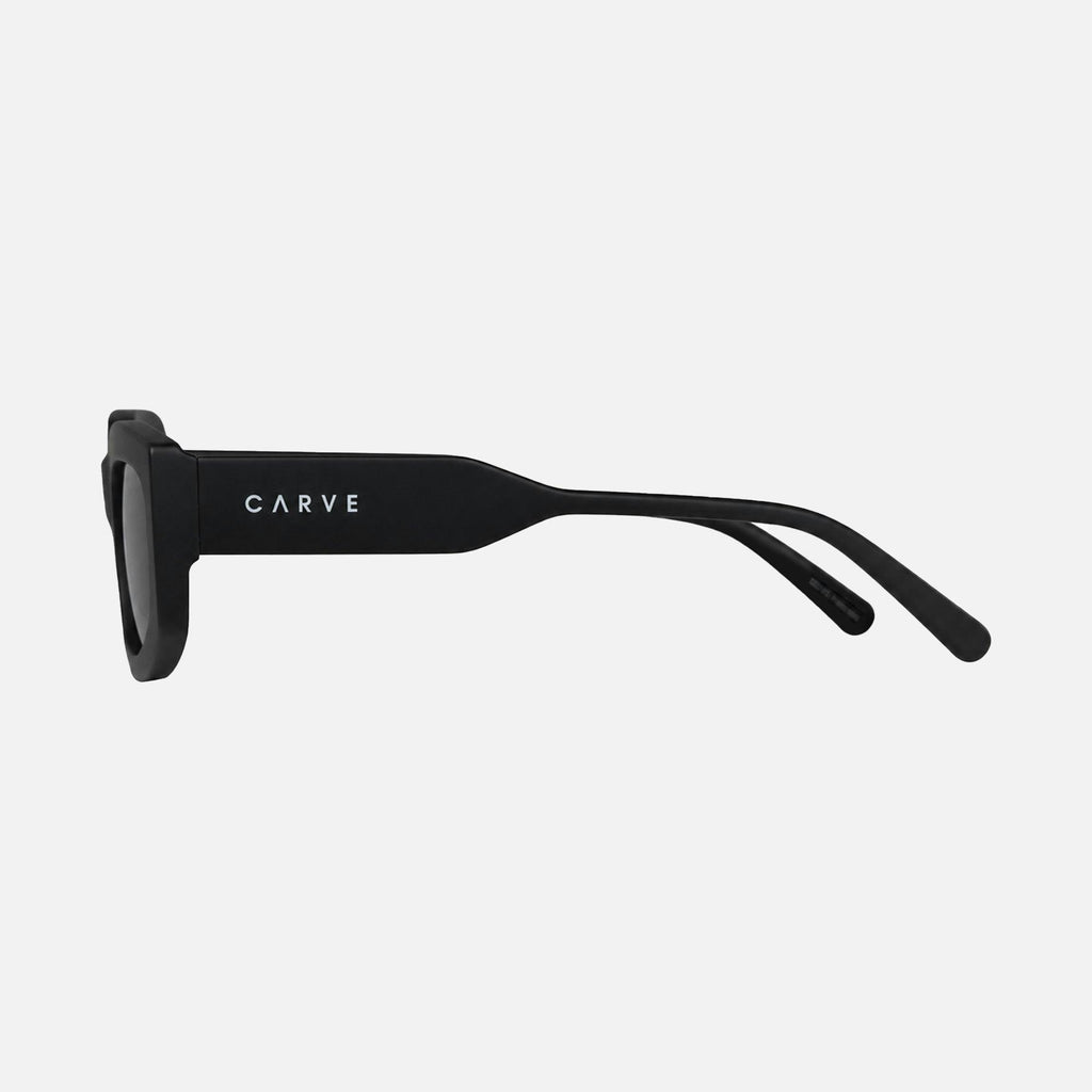 Tempted - Matte Black Frame Grey Polarized Lens
