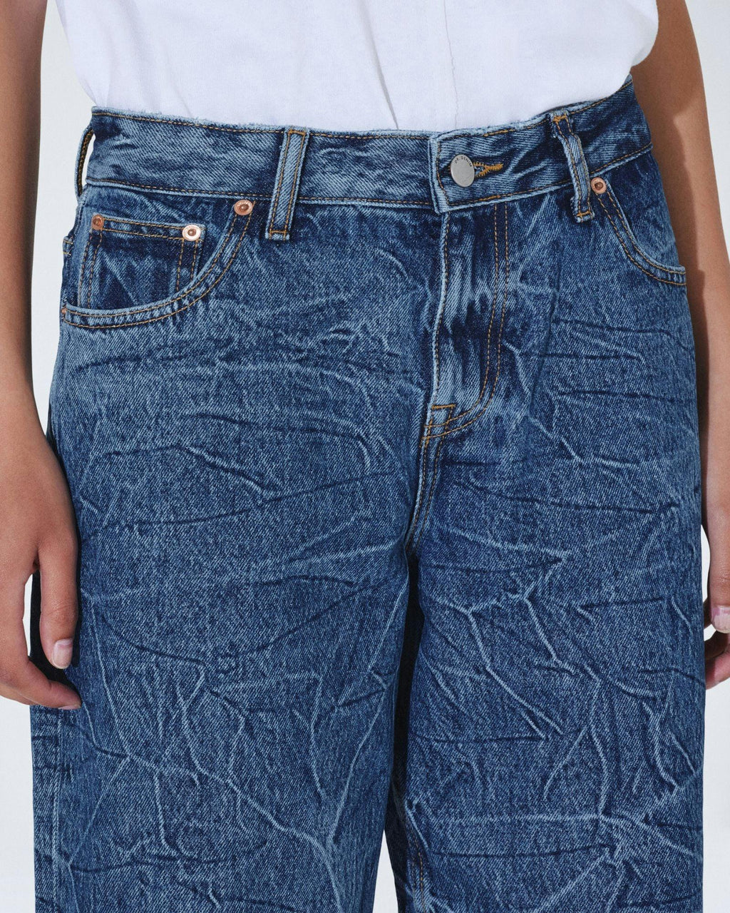 Hill Low Relaxed Jeans - Honey Fun