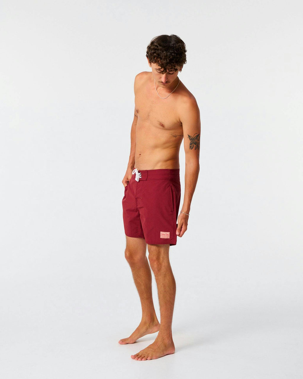 First Point 16" Boardshort - Washed Red