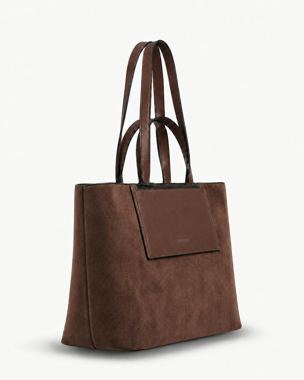 Prene | The Blake Bag (CHOCOLATE SUEDE) Neoprene Tote Bag