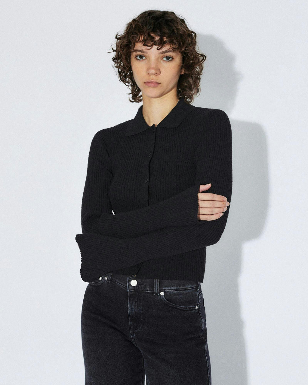 Eliza Knit Top - Black
