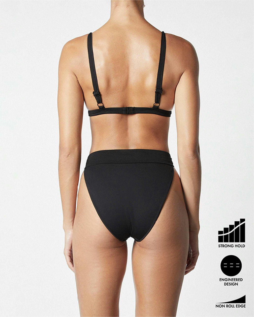 THE CONTOUR BIKINI PANT - BLACK