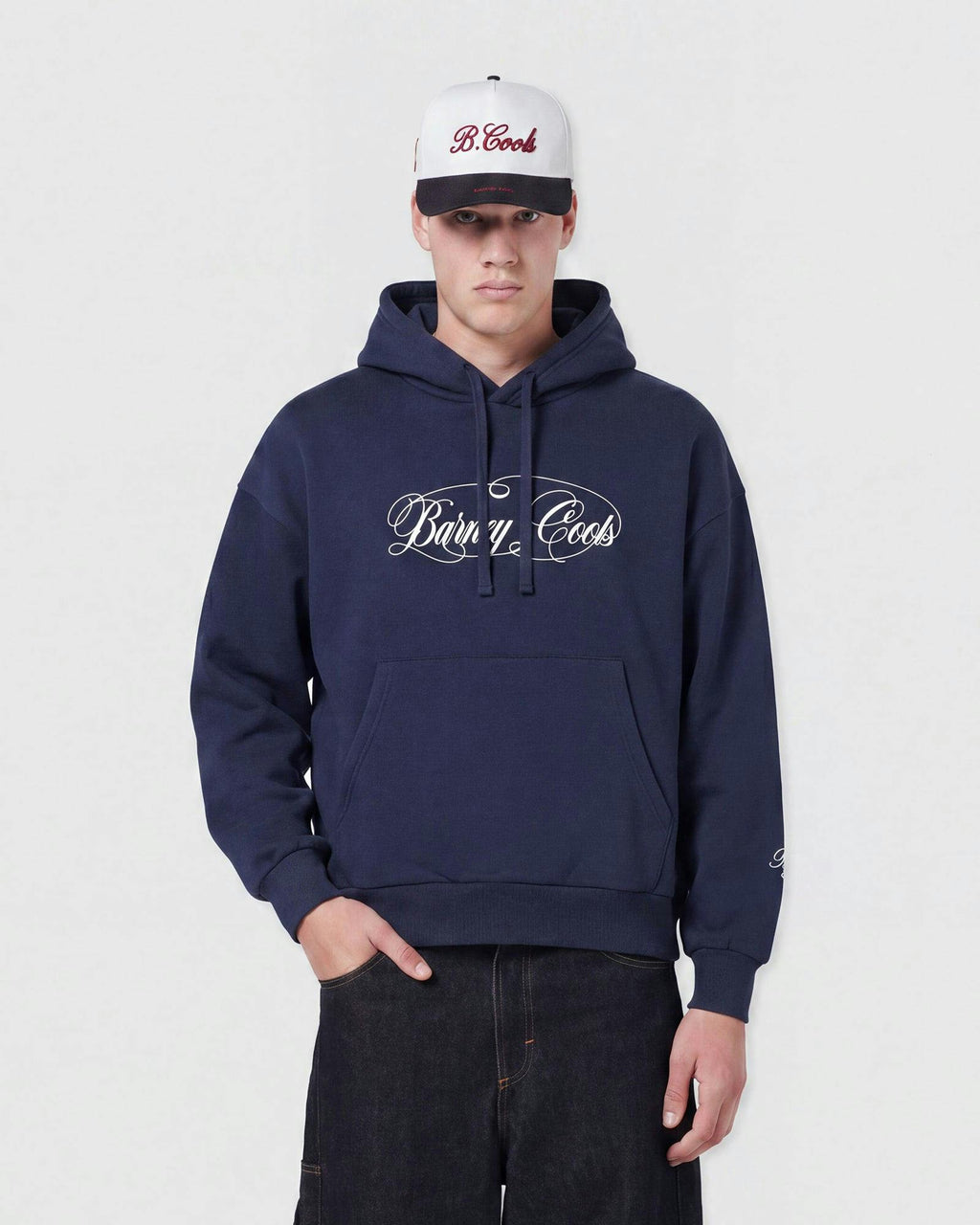 script hood navy