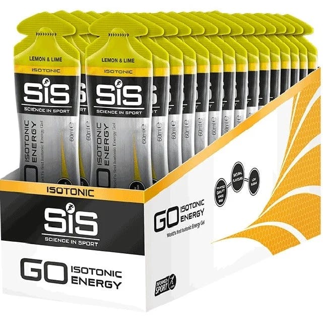 GO Plus Isotonic Energy Gels 60ml 30 Pack Lemon & Lime