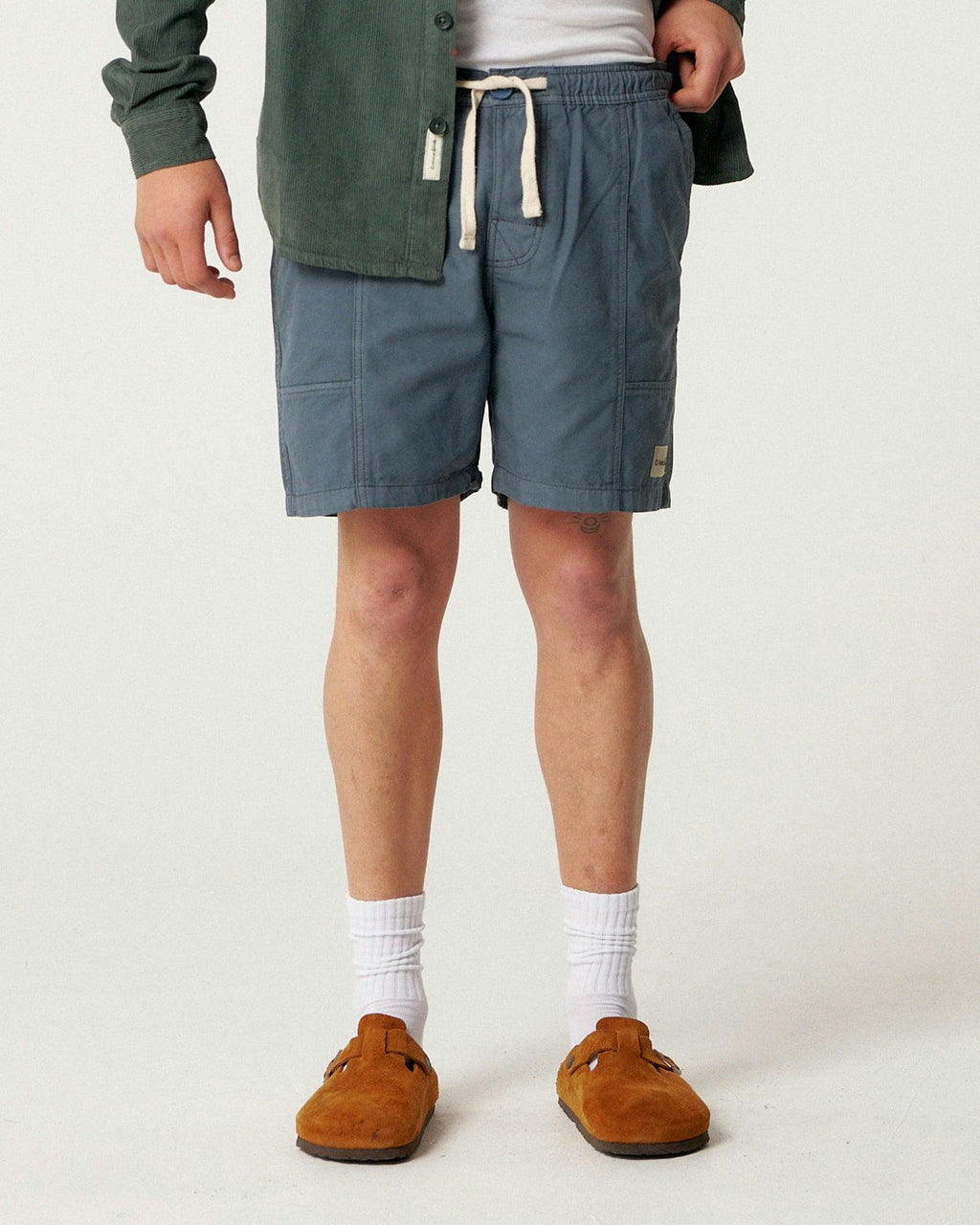 All Day Canvas Short - Blue