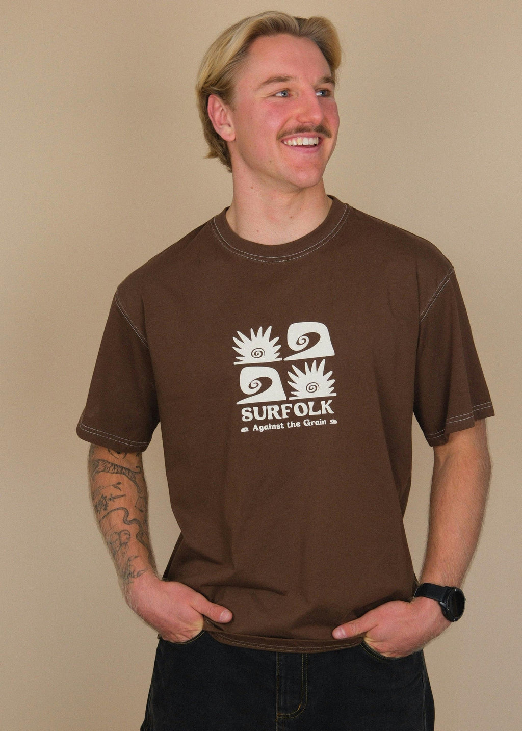 Heritage Unisex Tee - Espresso